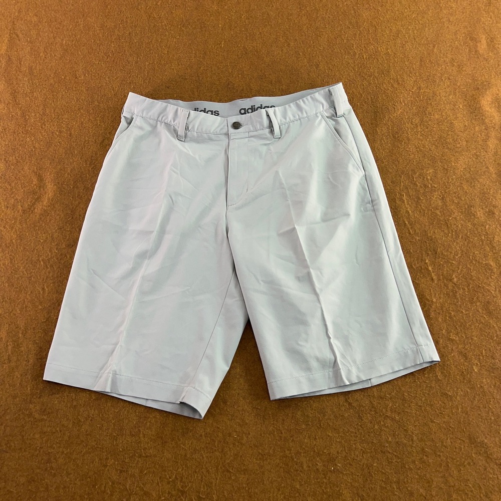Adidas Mens 34 Gray Ultimate360 Performance Golf Shorts